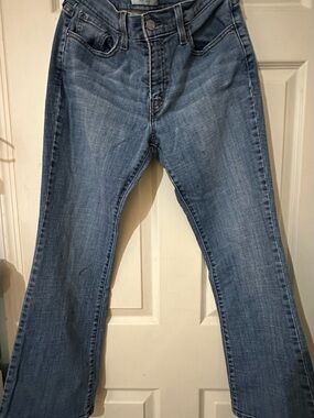 Levi's Light Blue Straight Denim Jeans